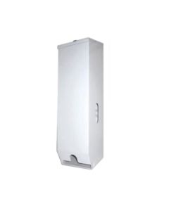 Metal Triple Toilet Roll Dispenser White