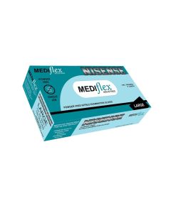 Nisense Nitrile Glove P/F Blue Large 100/Box