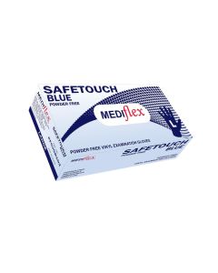 Vinyl Foodgrade Glove P/F Blue Large 100/Box