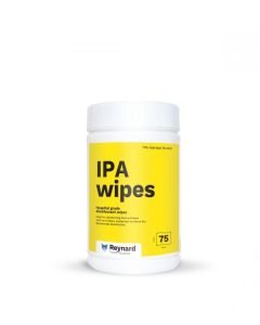 Reynard IPA Wipes 70% Alcohol 75 Wipes x 12 Canisters