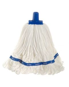 Sabco 350g Premium Grade Microfibre Round Mop - Blue