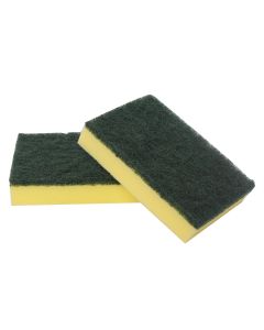 Sabco Standard Grade Scourer Pad 10PK - Yellow