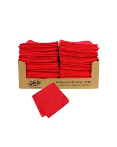 Sabco All-Purpose Microfibre Cloth - Red