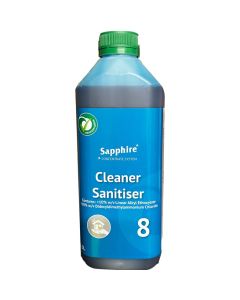 Sapphire #8 - Cleaner Sanitiser 2.5L Each