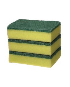 Oates DuraFresh Antibac Scour n Sponge, Pack of 3