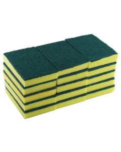Oates Contractor Scour 'N' Sponge Heavy Duty, Pack of 15