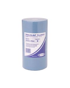 Trulolint Perforated Blue Roll 23cm x 42.5cm 80 Wipes x 6 Rolls