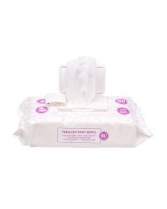 TRUWIPES Premium Baby & Personal Hygiene Wipes 20 x 22cm x 80 Wipes x 16 Packs / CTN