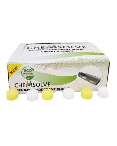 CHEMSOLVE Perfumed Deodorant 20g Blocks - 4KG (Cherry + Lemon)